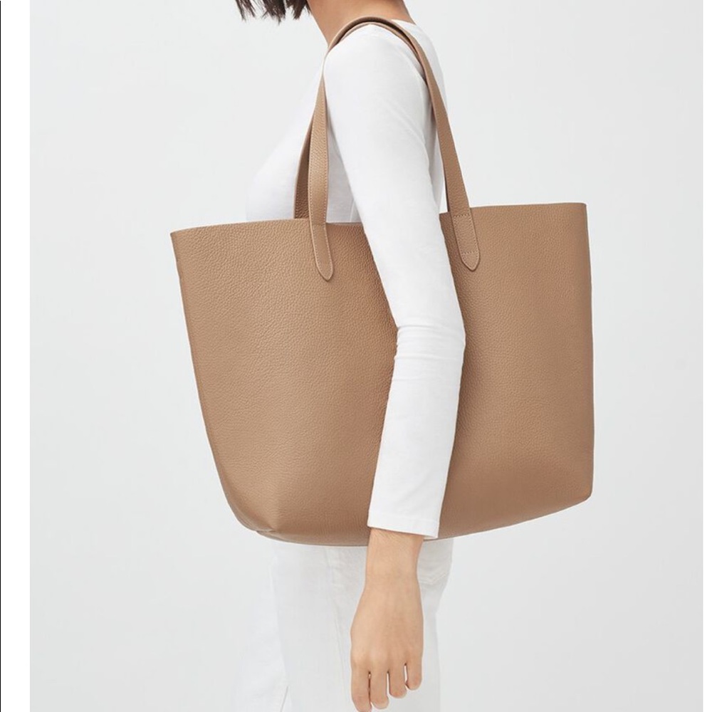 NWT-Classic Structured Leather Tote